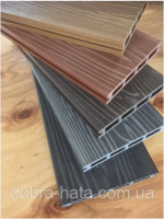 Терасна дошка композитна Tardex "Classic 3D" Антрацит 150*25*2200 - Зображення 2
